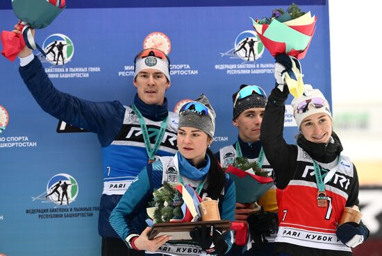 Russia Biathlon Cup Mixed Relay