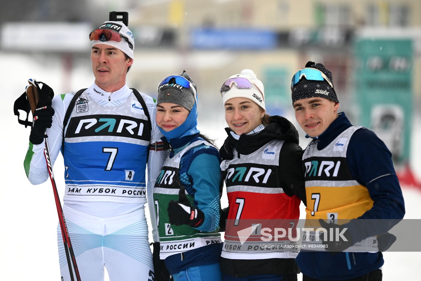 Russia Biathlon Cup Mixed Relay