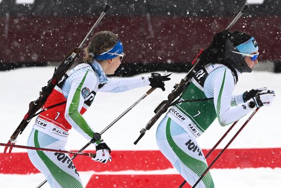 Russia Biathlon Cup Mixed Relay