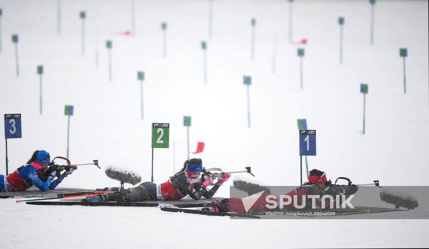 Russia Biathlon Cup Mixed Relay
