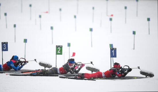 Russia Biathlon Cup Mixed Relay