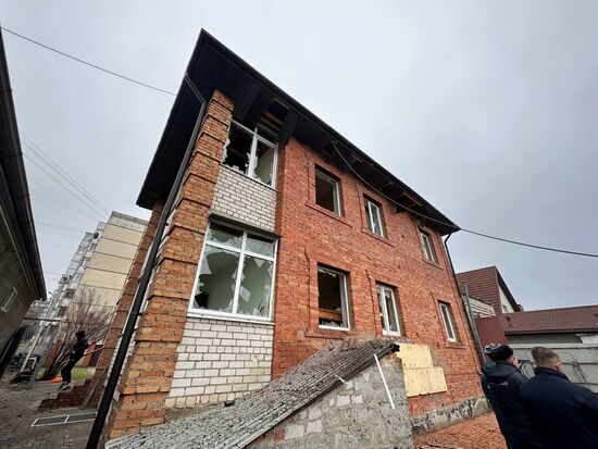 Russia Ukraine Military Operation Shelling