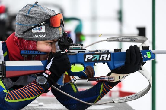 Russia Biathlon Cup Mixed Relay