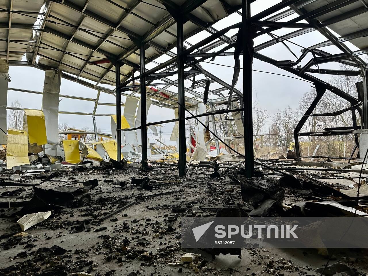 Russia Ukraine Military Operation Shelling