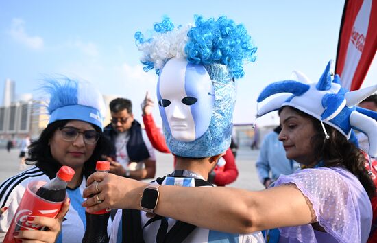 Qatar Soccer World Cup Argentina - France