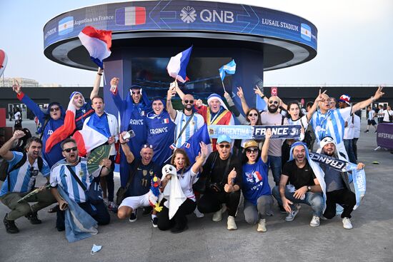 Qatar Soccer World Cup Argentina - France