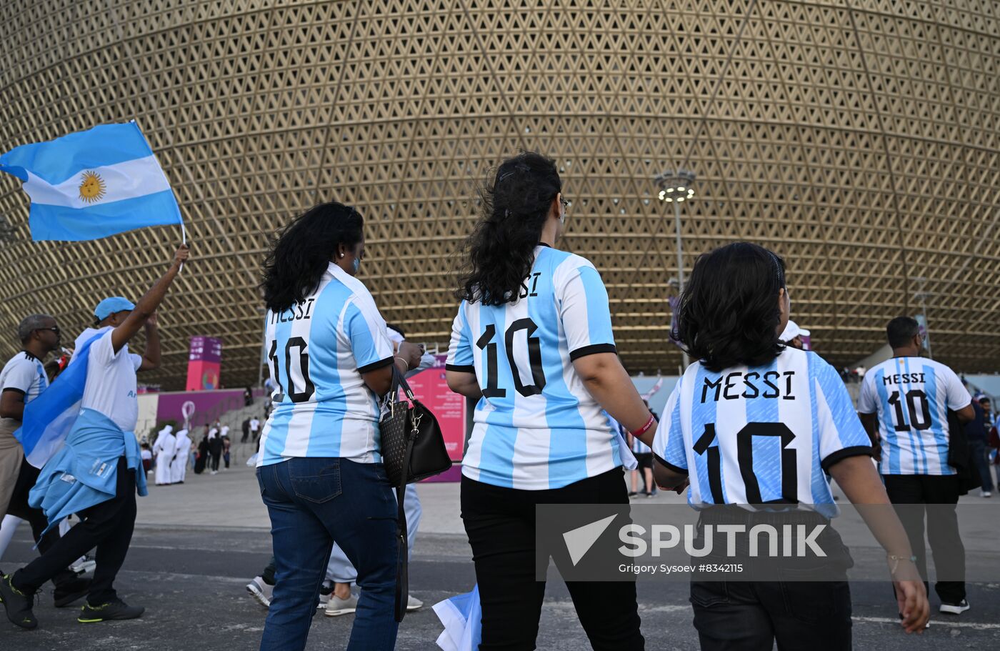 Qatar Soccer World Cup Argentina - France