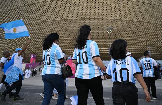 Qatar Soccer World Cup Argentina - France