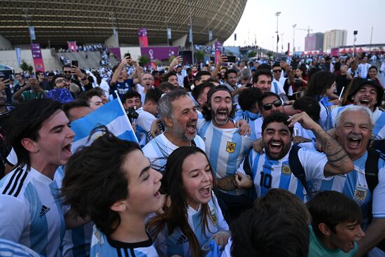 Qatar Soccer World Cup Argentina - France