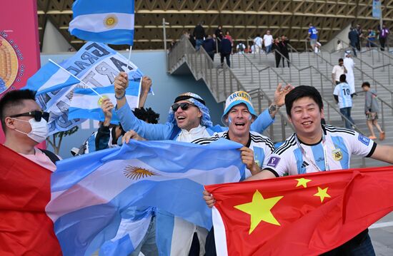 Qatar Soccer World Cup Argentina - France