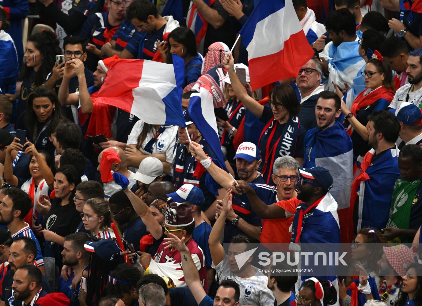 Qatar Soccer World Cup Argentina - France