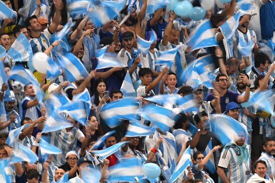 Qatar Soccer World Cup Argentina - France