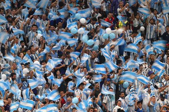 Qatar Soccer World Cup Argentina - France