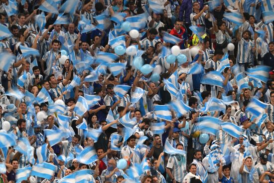 Qatar Soccer World Cup Argentina - France