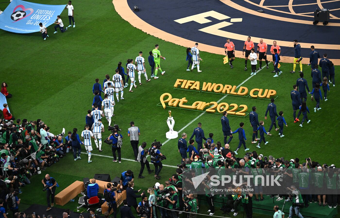 Qatar Soccer World Cup Argentina - France