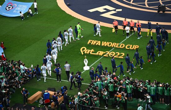 Qatar Soccer World Cup Argentina - France