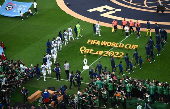 Qatar Soccer World Cup Argentina - France