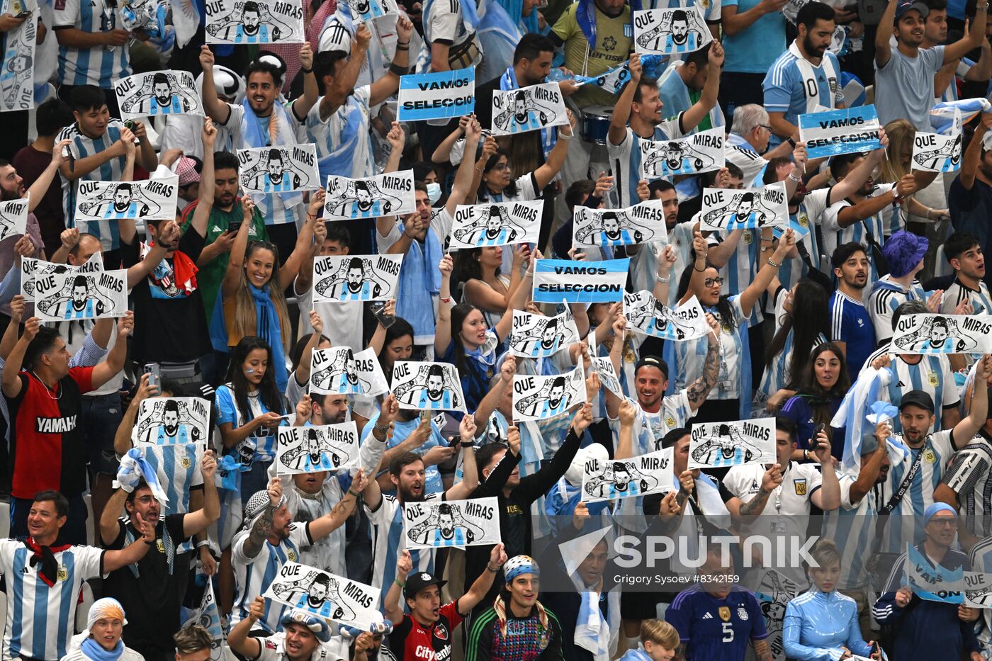 Qatar Soccer World Cup Argentina - France