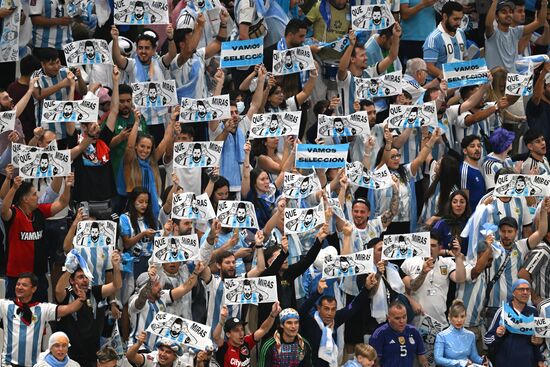 Qatar Soccer World Cup Argentina - France