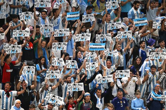 Qatar Soccer World Cup Argentina - France