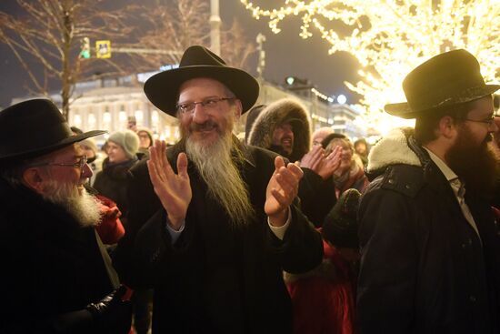 Russia Religion Hanukkah Feast