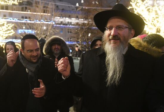 Russia Religion Hanukkah Feast