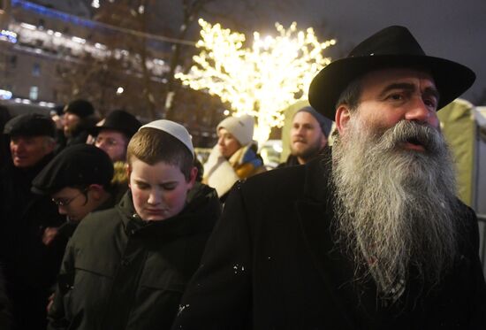 Russia Religion Hanukkah Feast