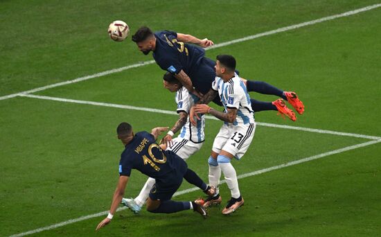 Qatar Soccer World Cup Argentina - France