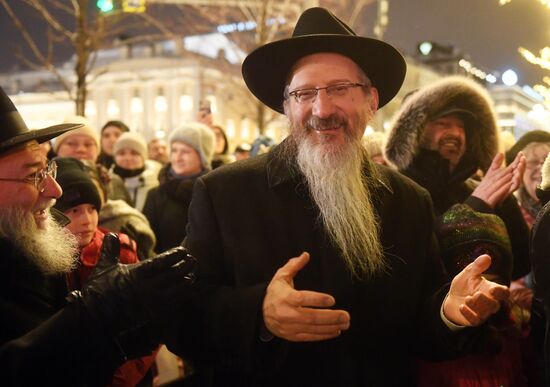 Russia Religion Hanukkah Feast