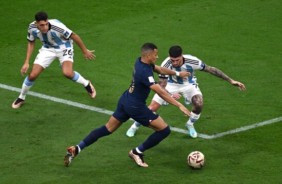 Qatar Soccer World Cup Argentina - France