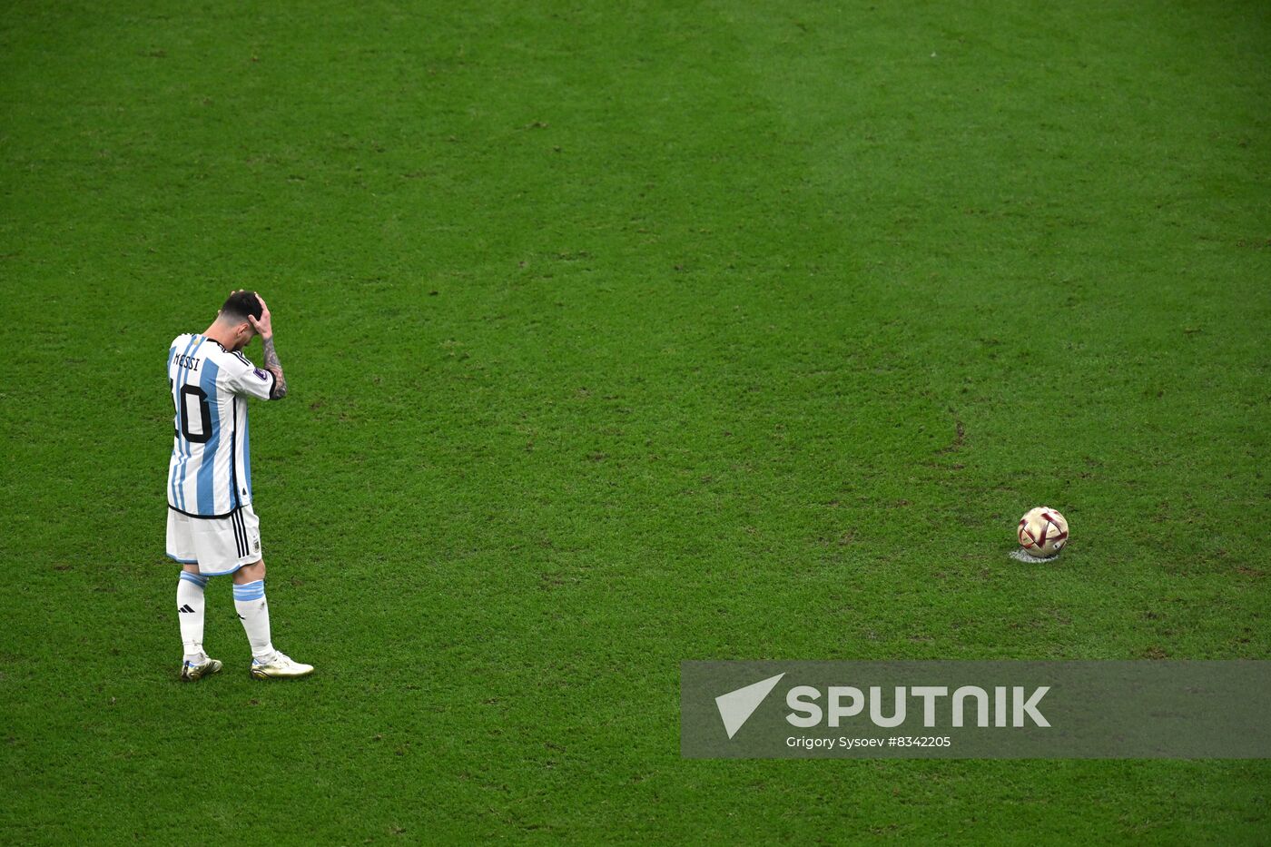 Qatar Soccer World Cup Argentina - France