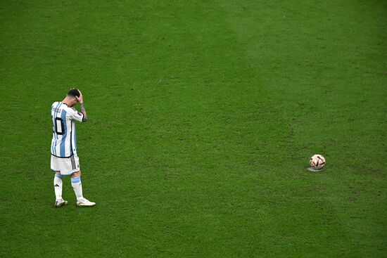 Qatar Soccer World Cup Argentina - France