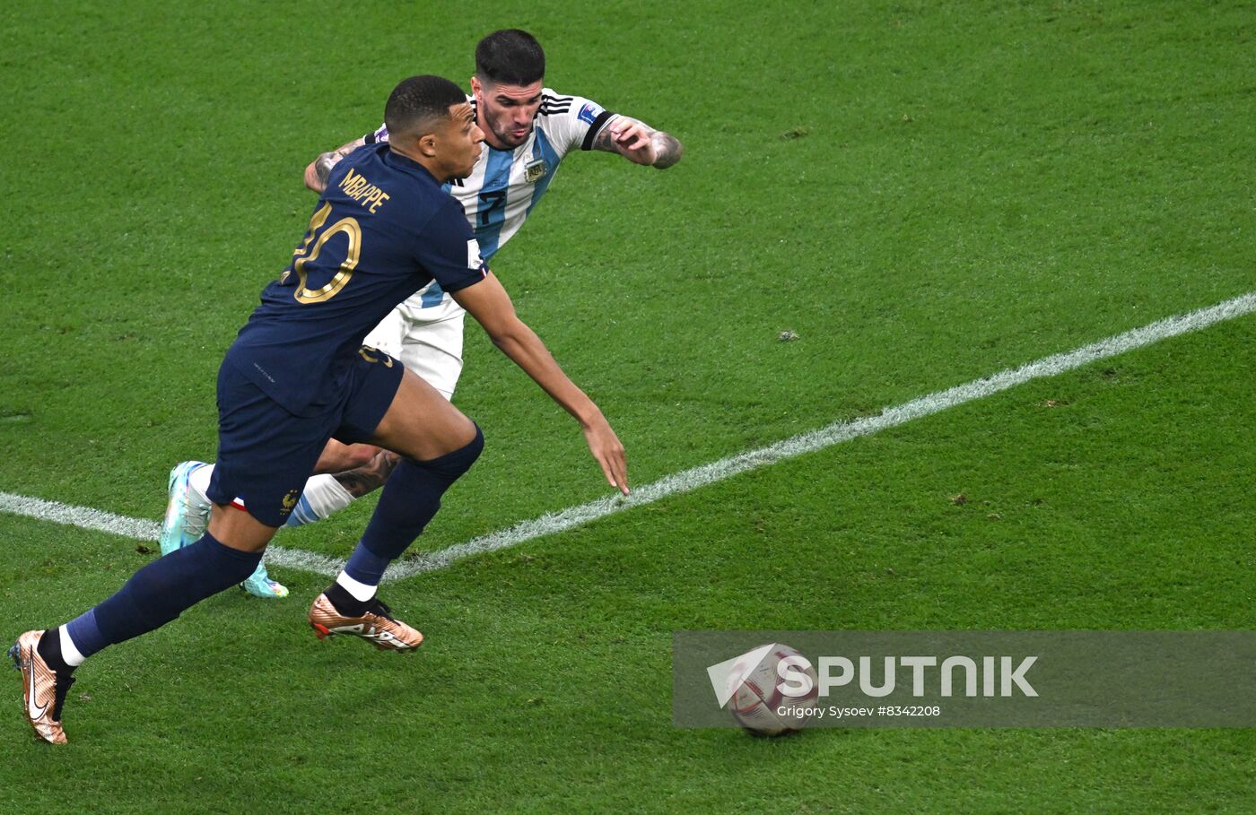 Qatar Soccer World Cup Argentina - France