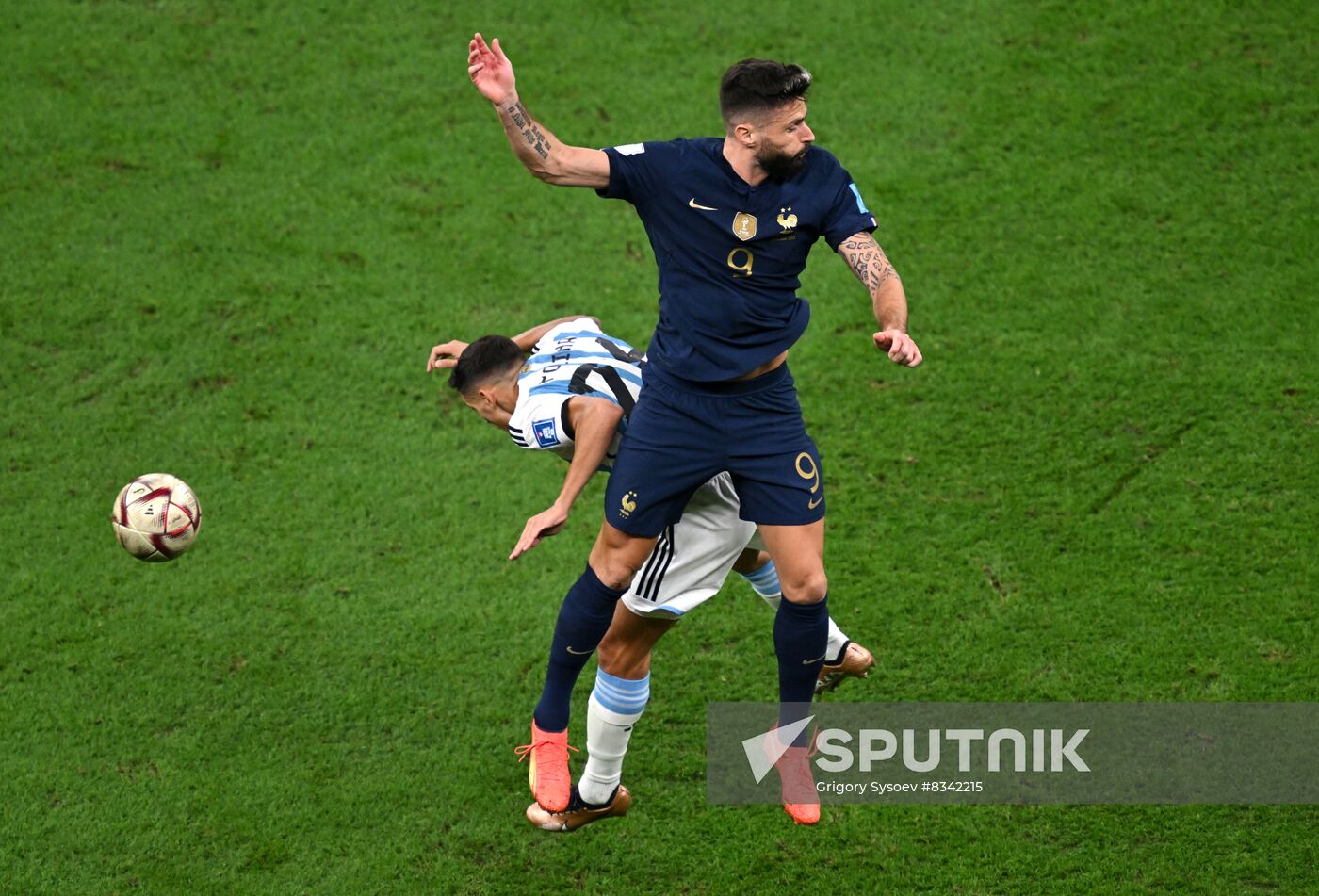 Qatar Soccer World Cup Argentina - France