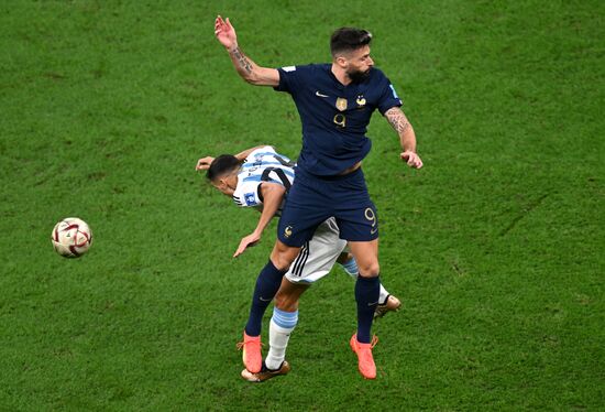 Qatar Soccer World Cup Argentina - France