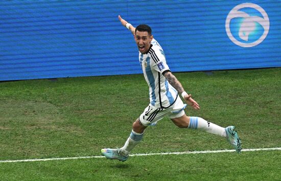 Qatar Soccer World Cup Argentina - France