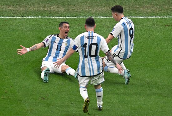 Qatar Soccer World Cup Argentina - France