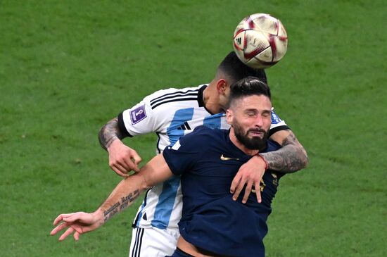 Qatar Soccer World Cup Argentina - France