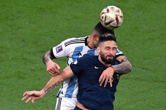 Qatar Soccer World Cup Argentina - France