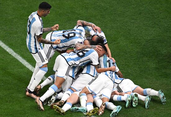 Qatar Soccer World Cup Argentina - France