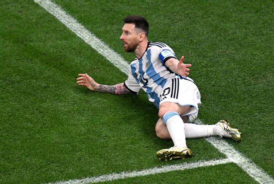 Qatar Soccer World Cup Argentina - France