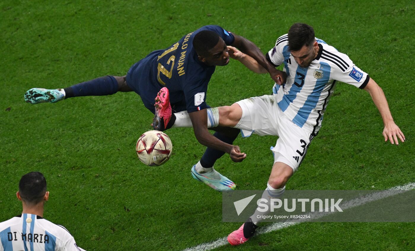 Qatar Soccer World Cup Argentina - France