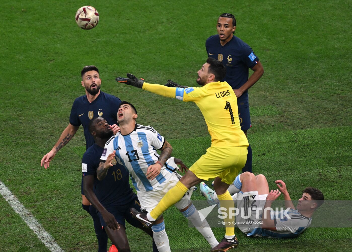 Qatar Soccer World Cup Argentina - France