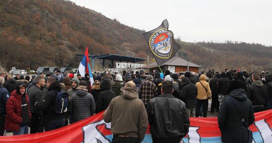 Serbia Kosovo Tensions Protest