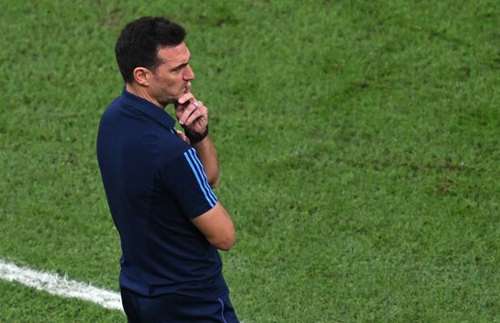 Qatar Soccer World Cup Argentina - France