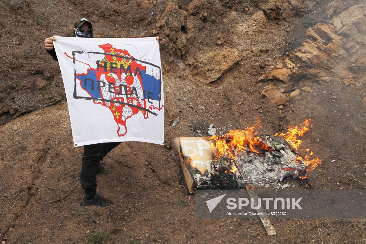 Serbia Kosovo Tensions Protest