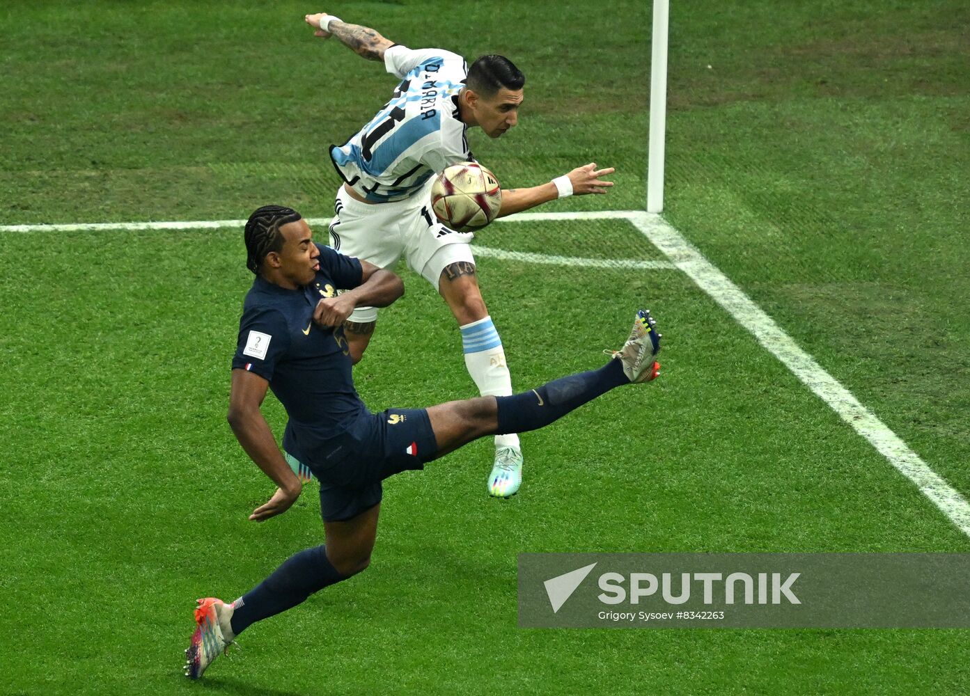 Qatar Soccer World Cup Argentina - France