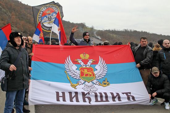 Serbia Kosovo Tensions Protest