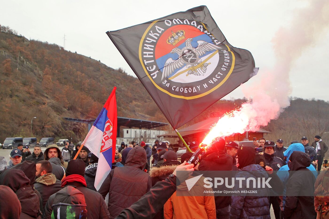 Serbia Kosovo Tensions Protest