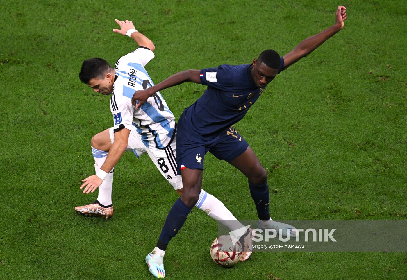 Qatar Soccer World Cup Argentina - France